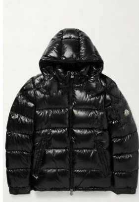 Black Puffer Jacket - For Mens